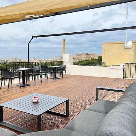 Florette Suite 1Br With Stunning Lounge Terrace By Arcobnb Floriana Eksteriør bilde