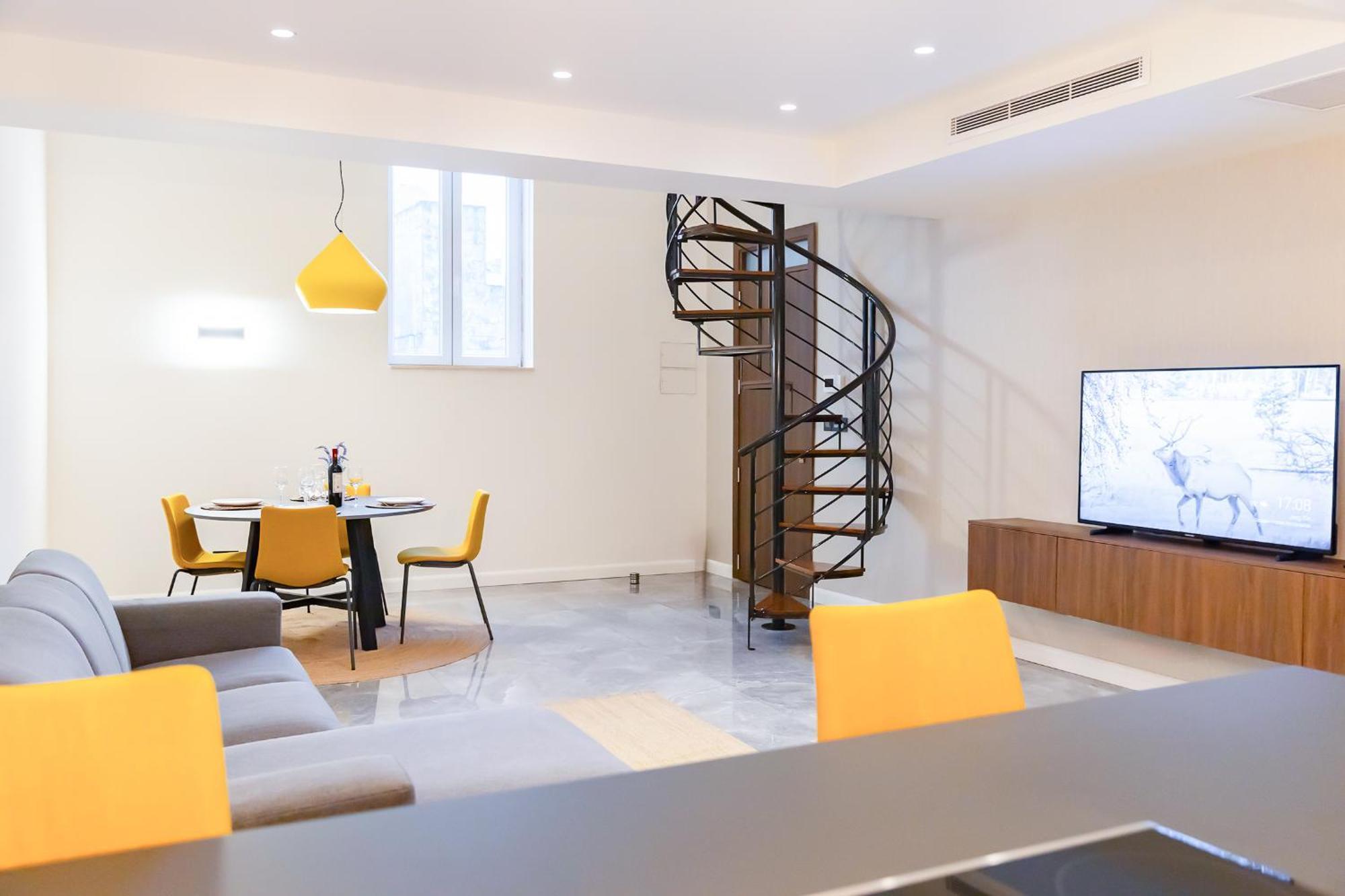 Florette Suite 1Br With Stunning Lounge Terrace By Arcobnb Floriana Eksteriør bilde
